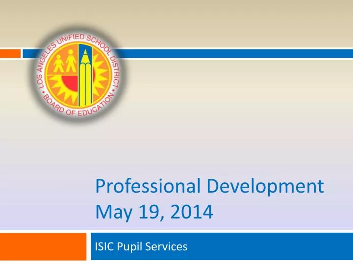 professional development may 19 2014
