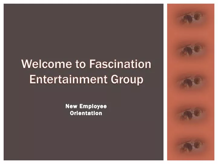 welcome to fascination entertainment group