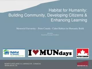 Habitat for Humanity: Building Community, Developing Citizens &amp; Enhancing Learning