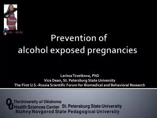 Prevention of alcohol exposed pregnancies
