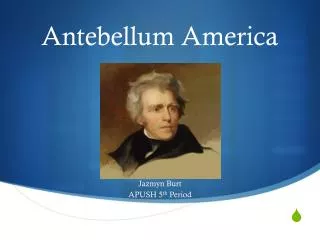 Antebellum America