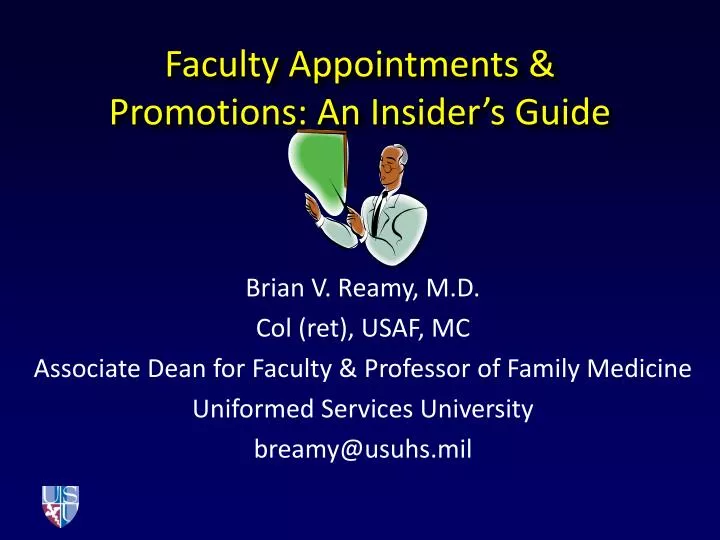 faculty appointments promotions an insider s guide