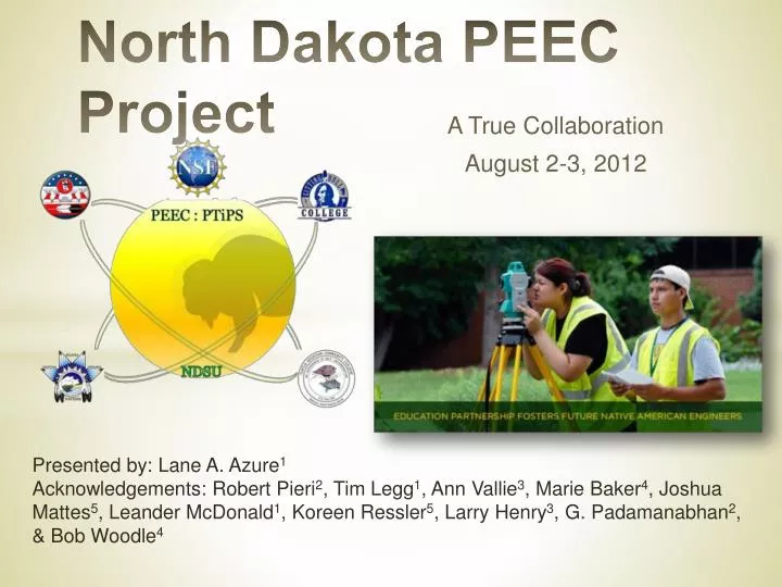 north dakota peec project