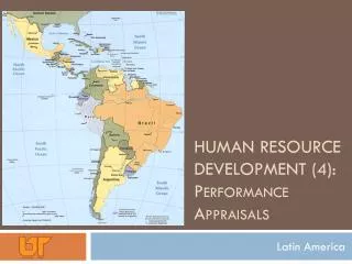 Human Resource Development (4): Performance Appraisals