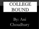 College Bound - slide 1