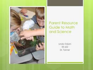 Parent Resource Guide to Math and Science