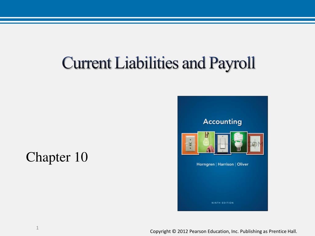 PPT - Current Liabilities and Payroll PowerPoint Presentation, free ...