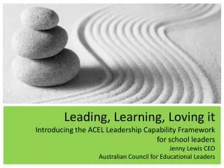 The ACEL Leadership Capability Framework