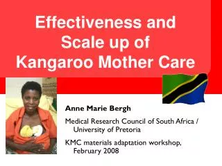 Effectiveness and Scale up of Kangaroo Mother Care