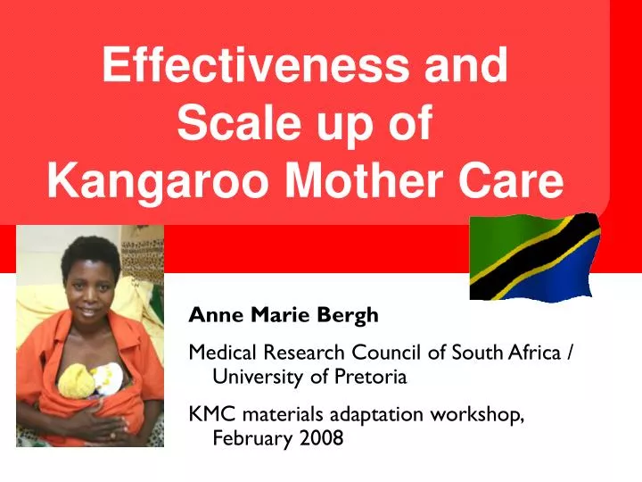 effectiveness and scale up of kangaroo mother care