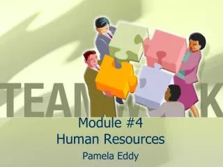 Module #4 Human Resources