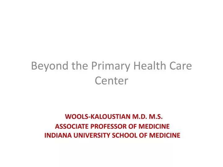 wools kaloustian m d m s associate professor of medicine indiana university school of medicine