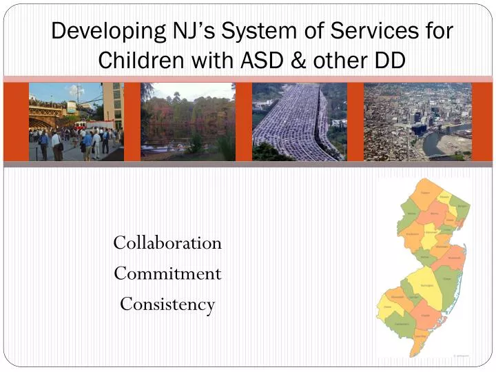 developing nj s system of services for children with asd other dd