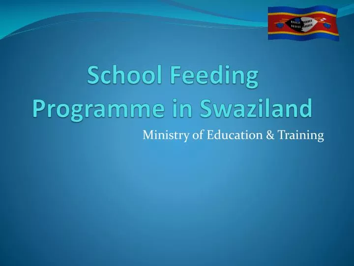 school feeding programme in swaziland