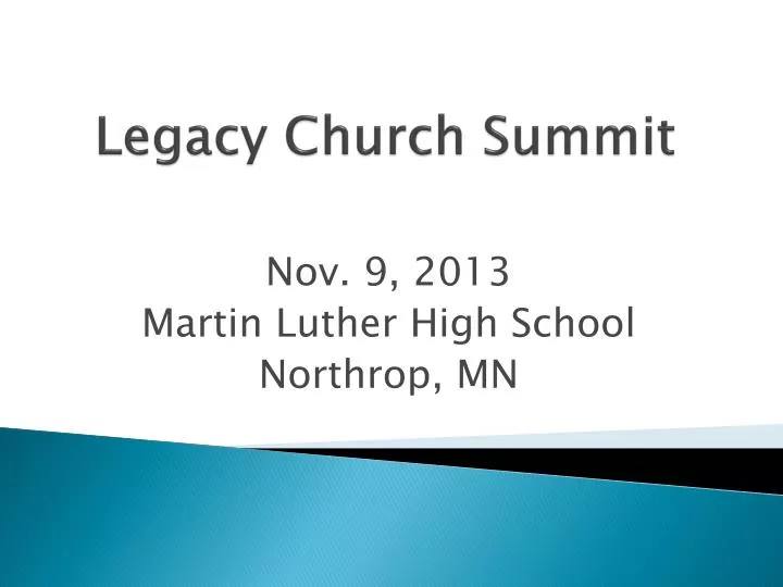 legacy church summit