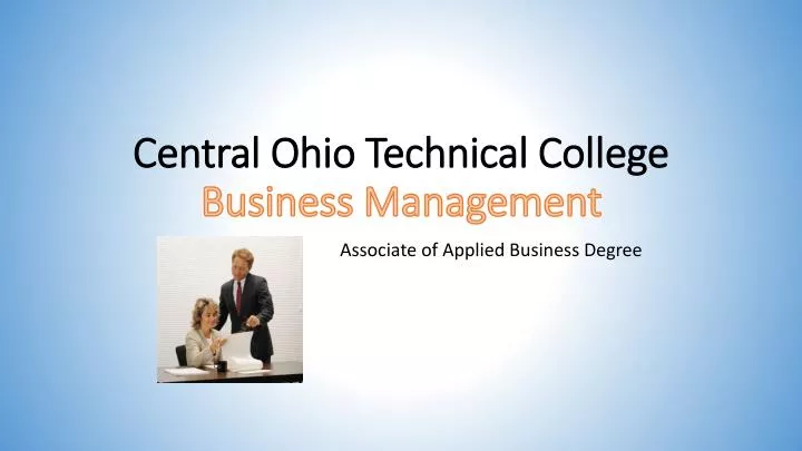 central ohio technical college business management