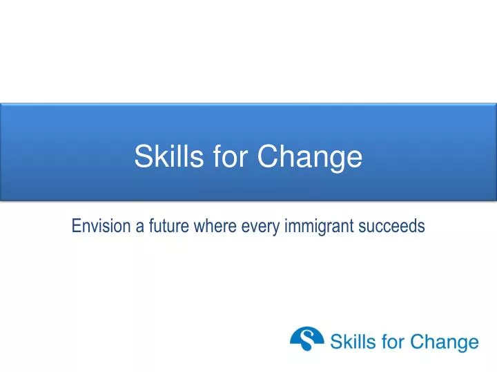 skills for change