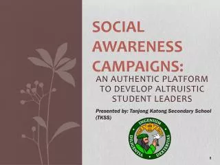 Social Awareness Campaigns:
