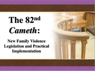 The 82 nd Cameth :
