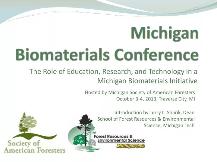 michigan biomaterials conference
