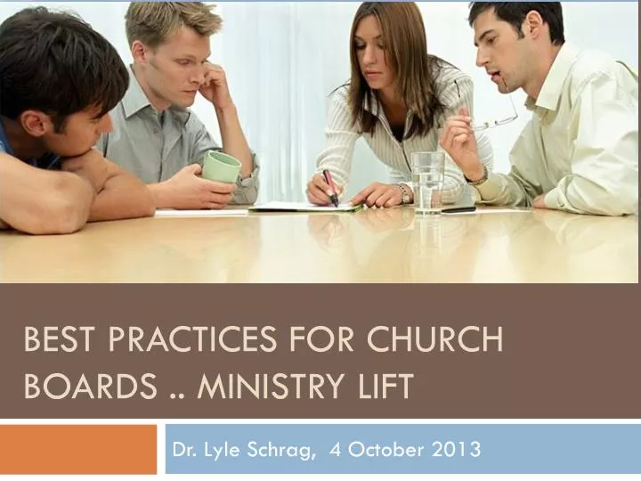 best practices for church boards ministry lift