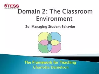 Domain 2: The Classroom Environment