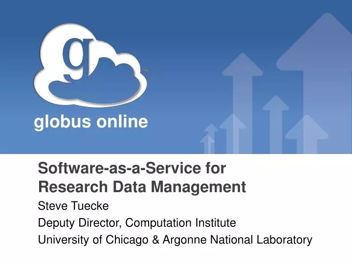software as a service for research data management
