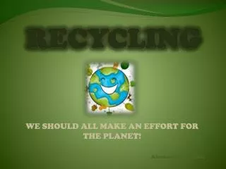 RECYCLING