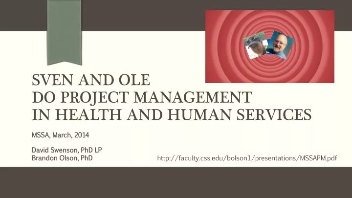 sven and ole do project management in health and human services