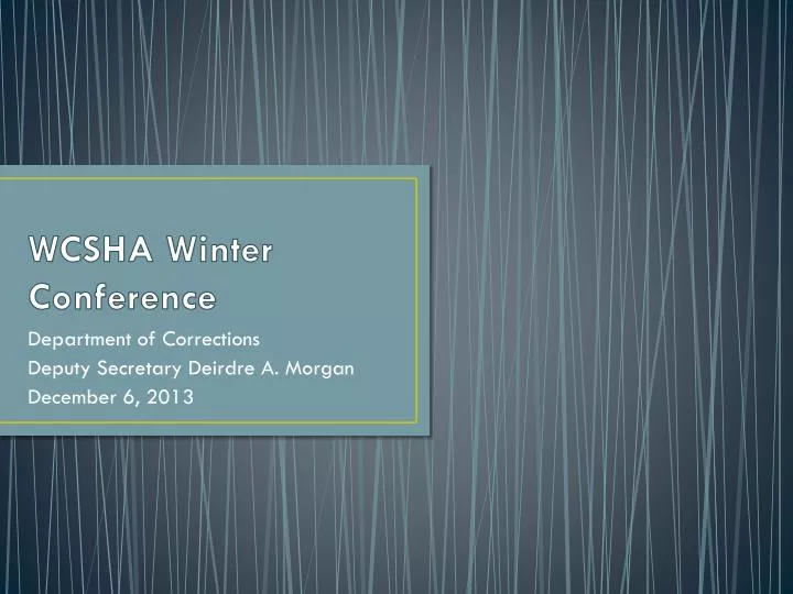 wcsha winter conference