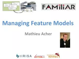 Managing Feature Models