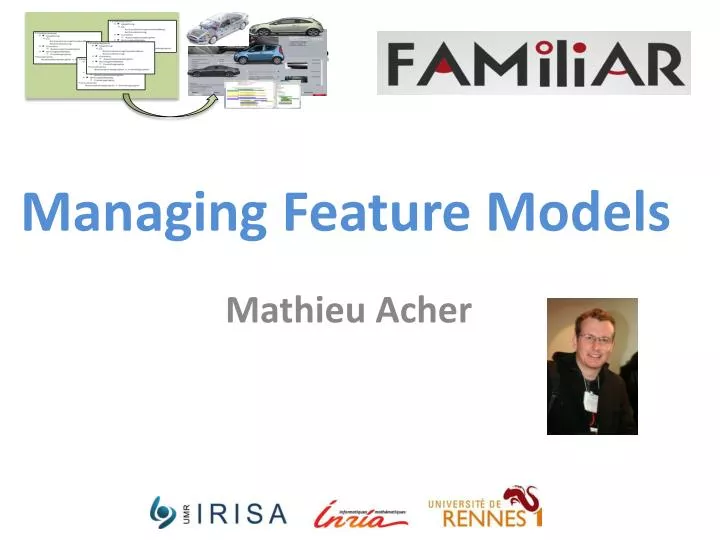managing feature models