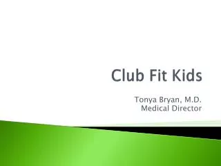 Club Fit Kids