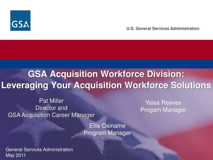 gsa acquisition workforce division leveraging your acquisition workforce solutions