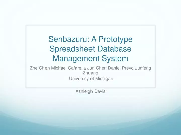 senbazuru a prototype spreadsheet database management system