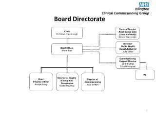 Board Directorate