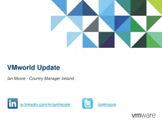 VMworld Update