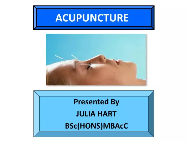 acupuncture