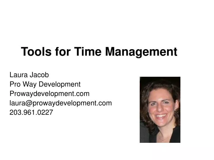 tools for time management