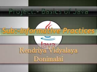 Kendriya Vidyalaya Donimalai