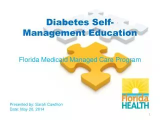 Diabetes Self-Management Education