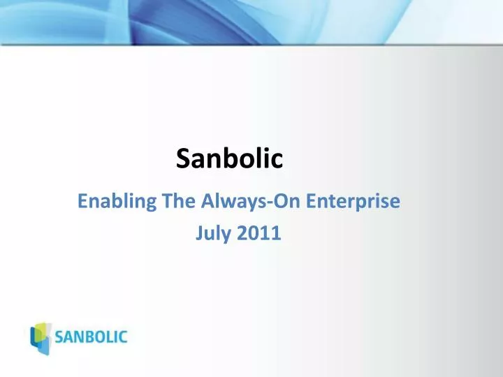 sanbolic