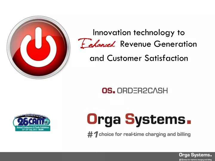 innovation technology to enhanced revenue generation and customer satisfaction