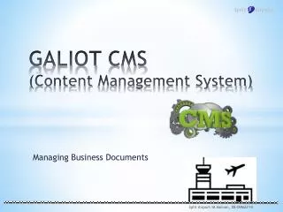 GALIOT CMS (Content Management System)