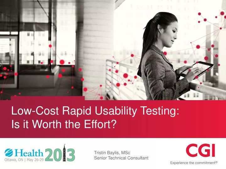 low cost rapid usability testing is it worth the effort