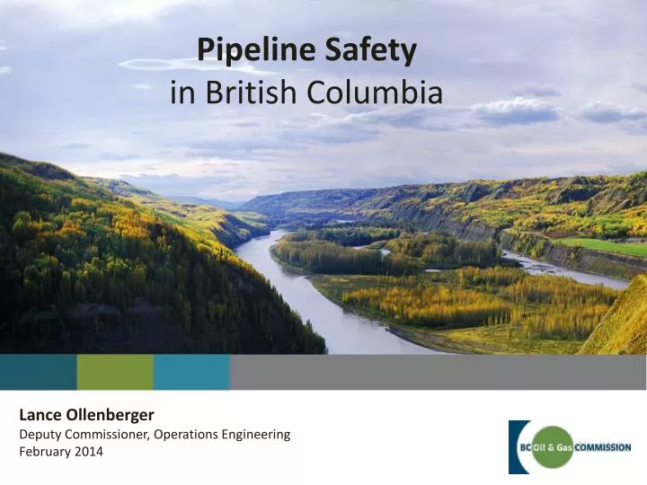 pipeline safety in british columbia