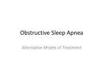 Obstructive Sleep Apnea - slide 1