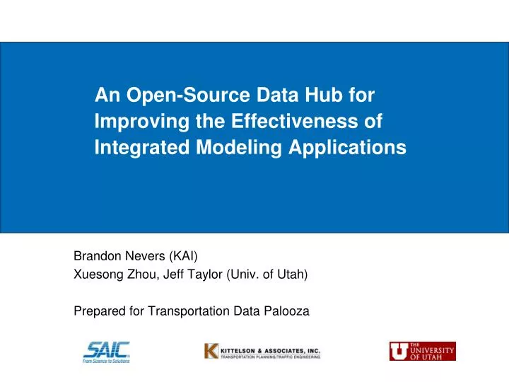 an open source data hub for improving the effectiveness of integrated modeling applications