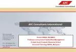 AFC Consultants International - slide 1