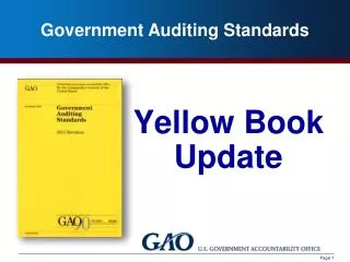 Yellow Book Update